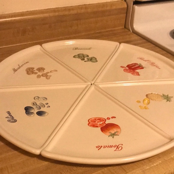 Pottery Barn Pizza Buono Pizza Dish Set
